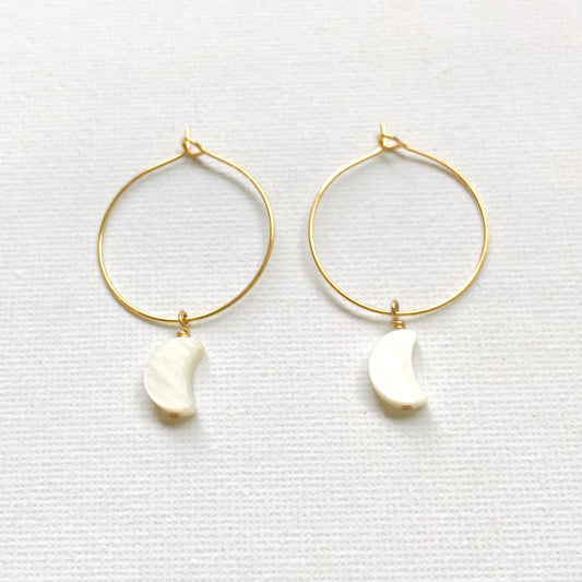 Pendientes La Luna