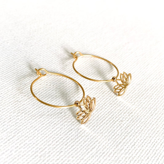 Pendientes Ninfea