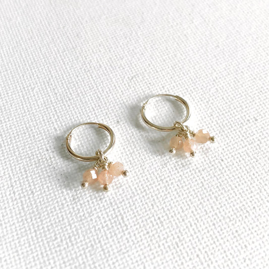 Pendientes Melocotón
