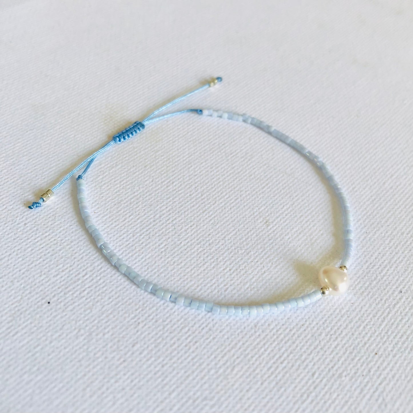 Pulsera Perla Plata