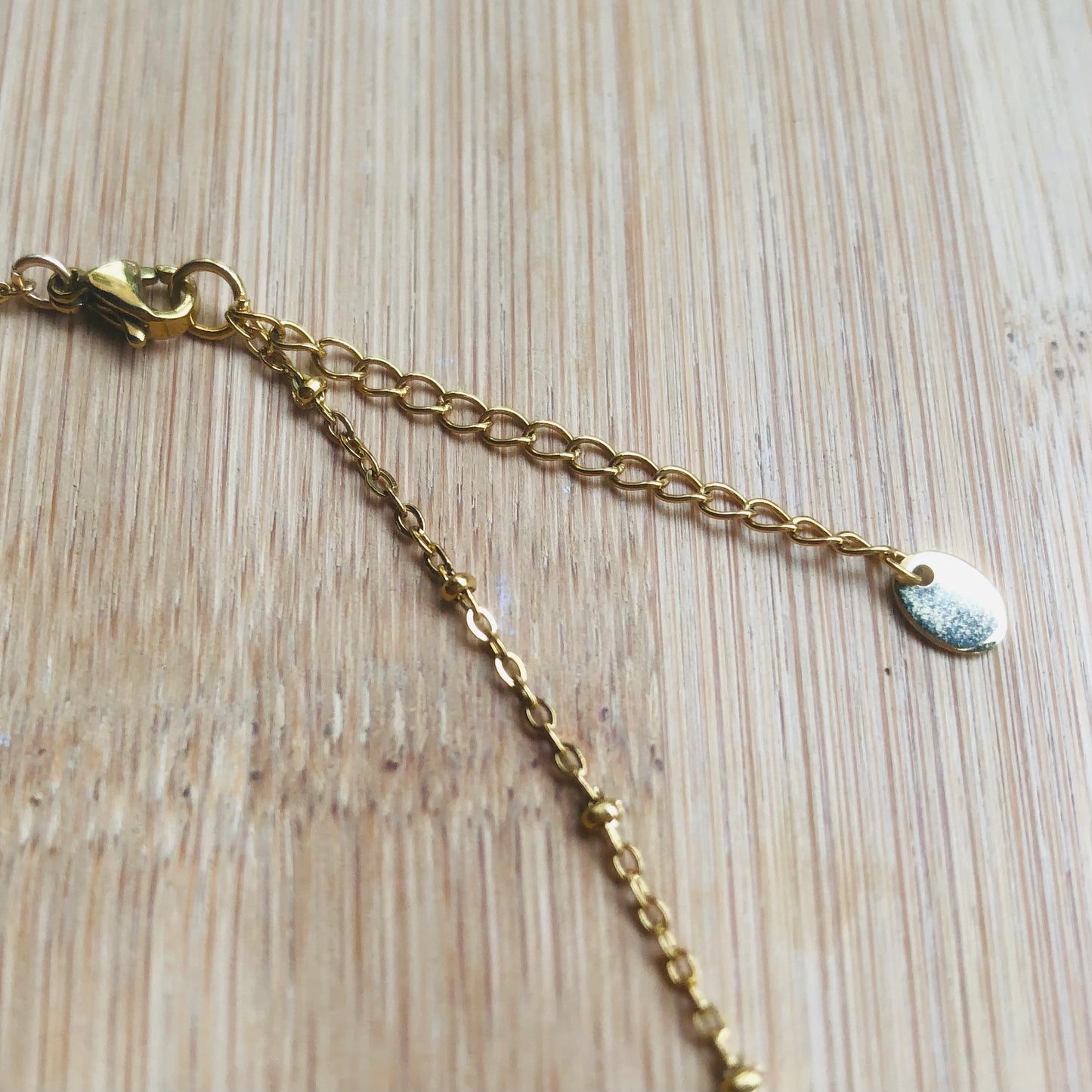 Necklace Golden 7 Chakras