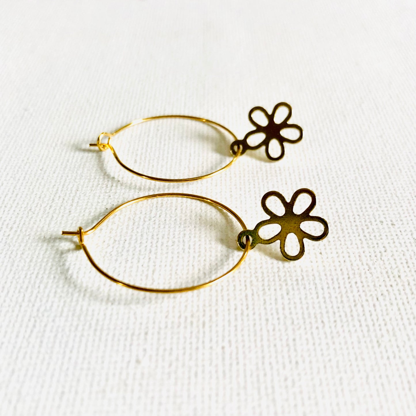 Earrings Big Daisy