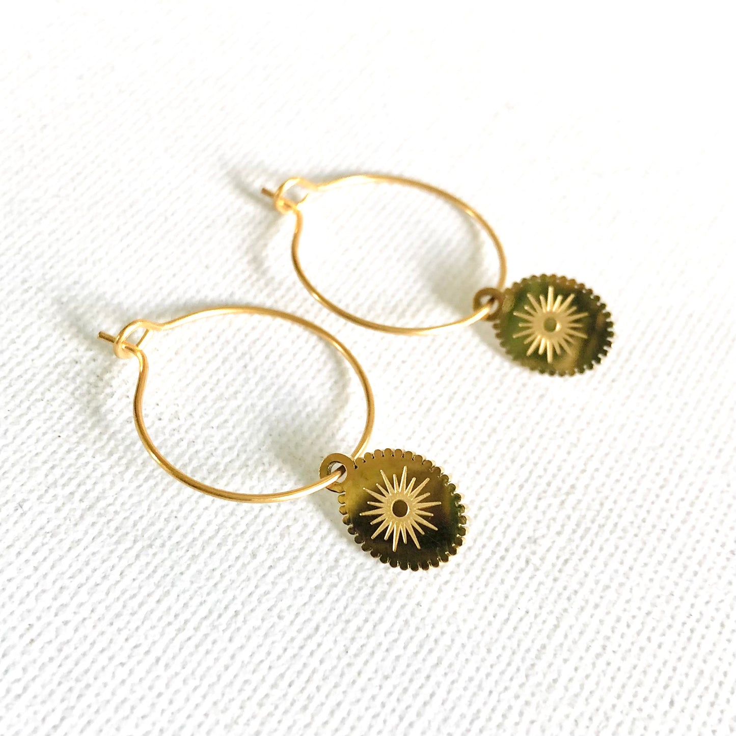 Earrings Camea