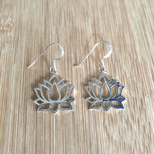 Earrings Big Lotus